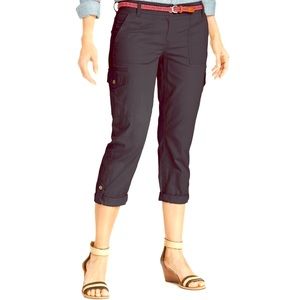 🎀 TOMMY HILFIGER | NAVY CROPPED CARGO PANT 🎀